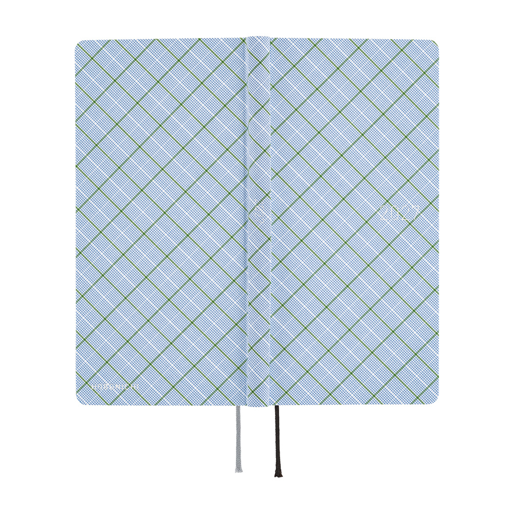 Weeks 2027 englisch – Shirt Fabric: Graph Plaid | Hobonichi