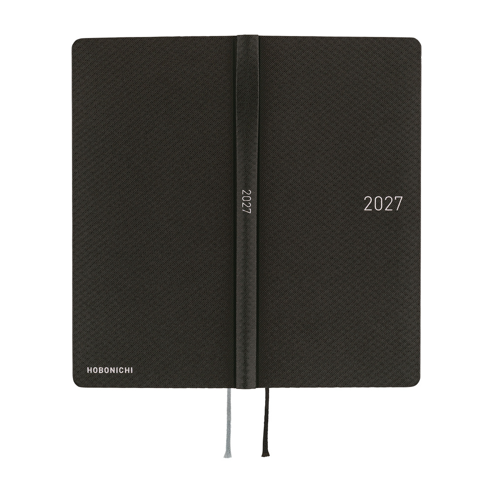 Weeks 2027 englisch – Paper Series: Black Argyle | Hobonichi