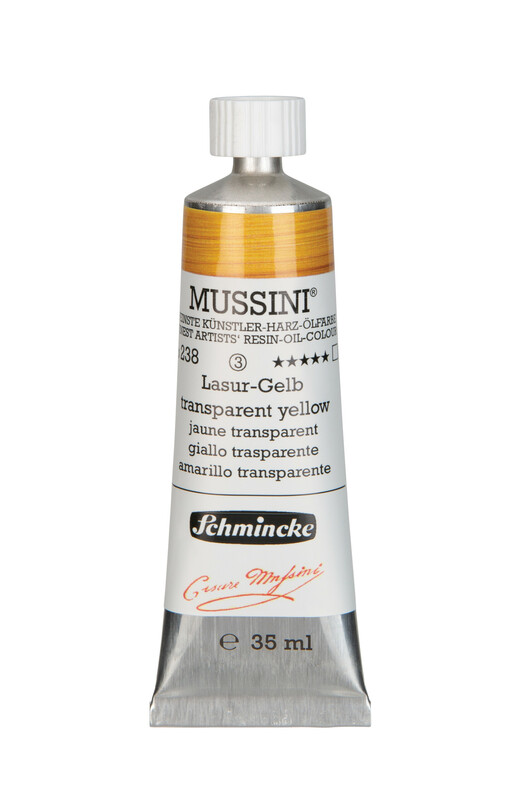 238 - Lasur-Gelb - 35ml - Mussini Ölfarbe von Schmincke - PG3