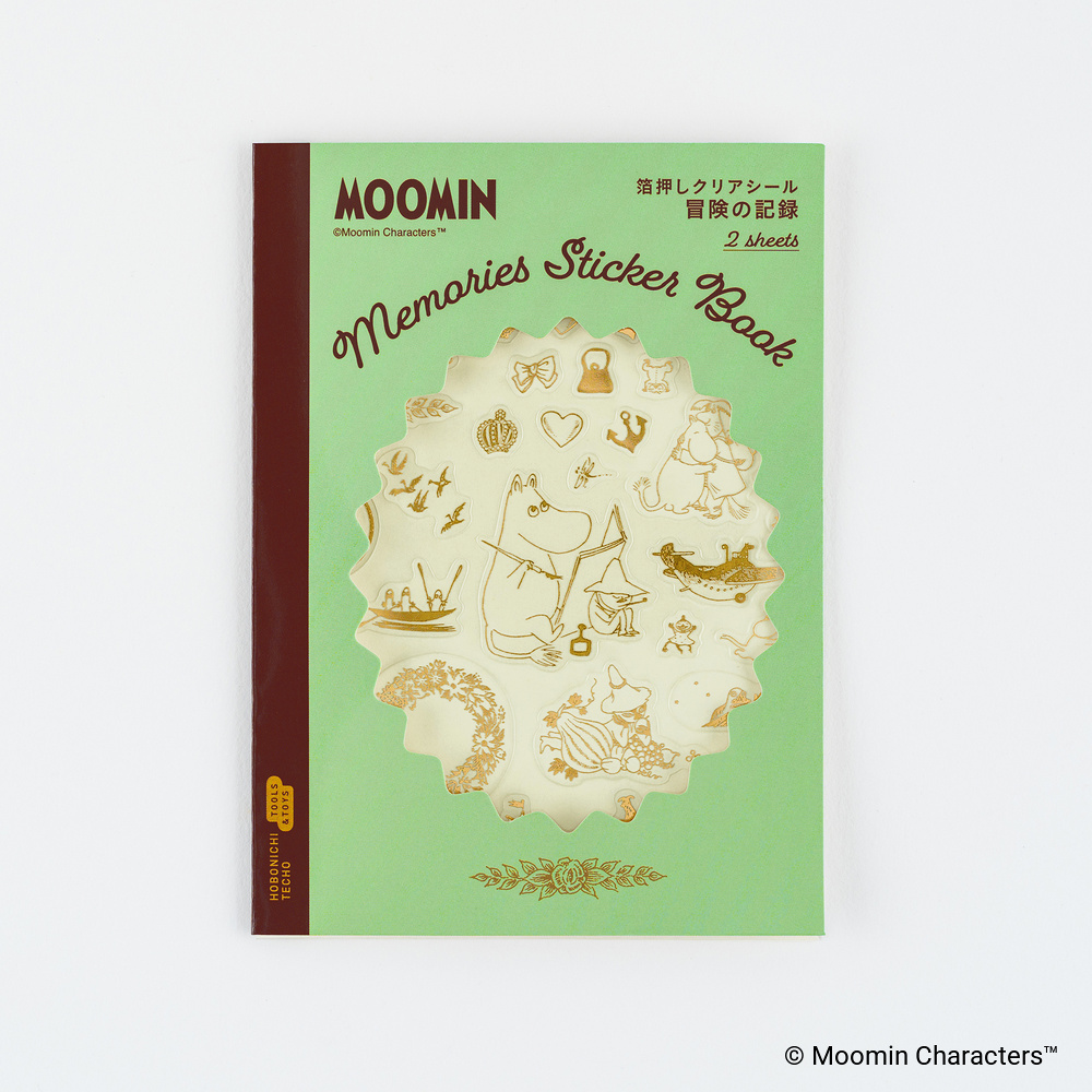 Klarsicht-Sticker – Moomin: Adventure Log | Hobonichi