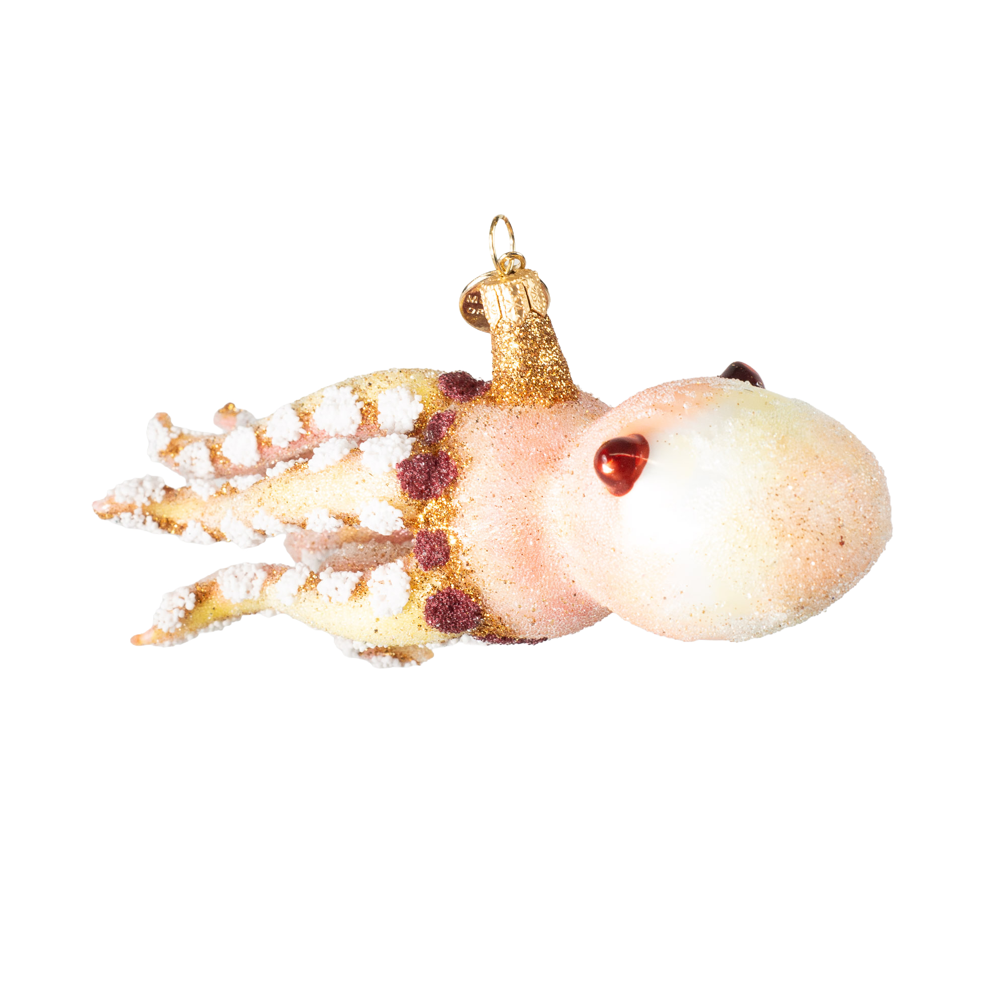 Tintenfisch / Squid - Christbaumschmuck - Glaskunst aus Polen