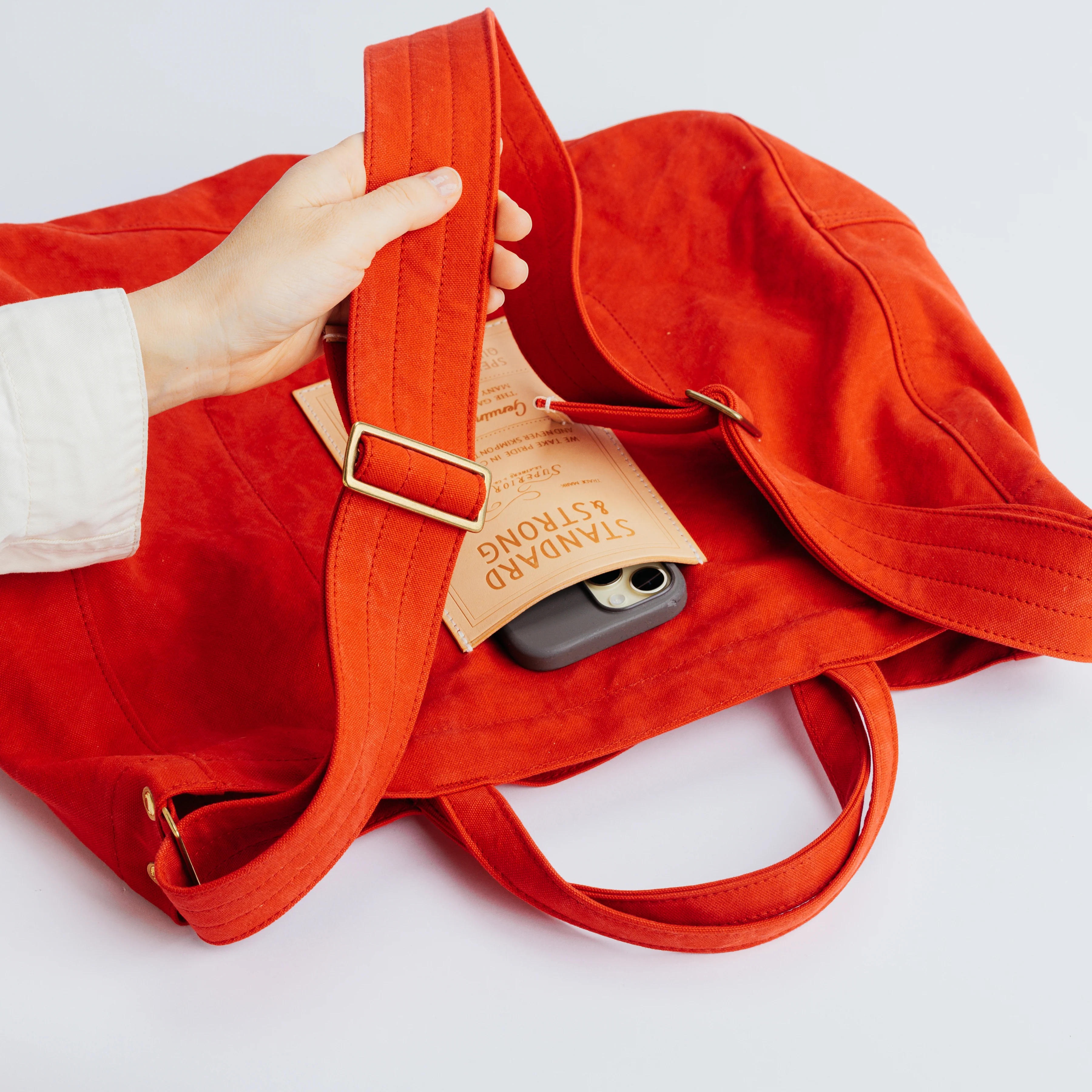 Two Pocket Shoulder Bag - Schultertasche aus Baumwolle - The Superior Labor - *Pre-order/Vorbestellung*
