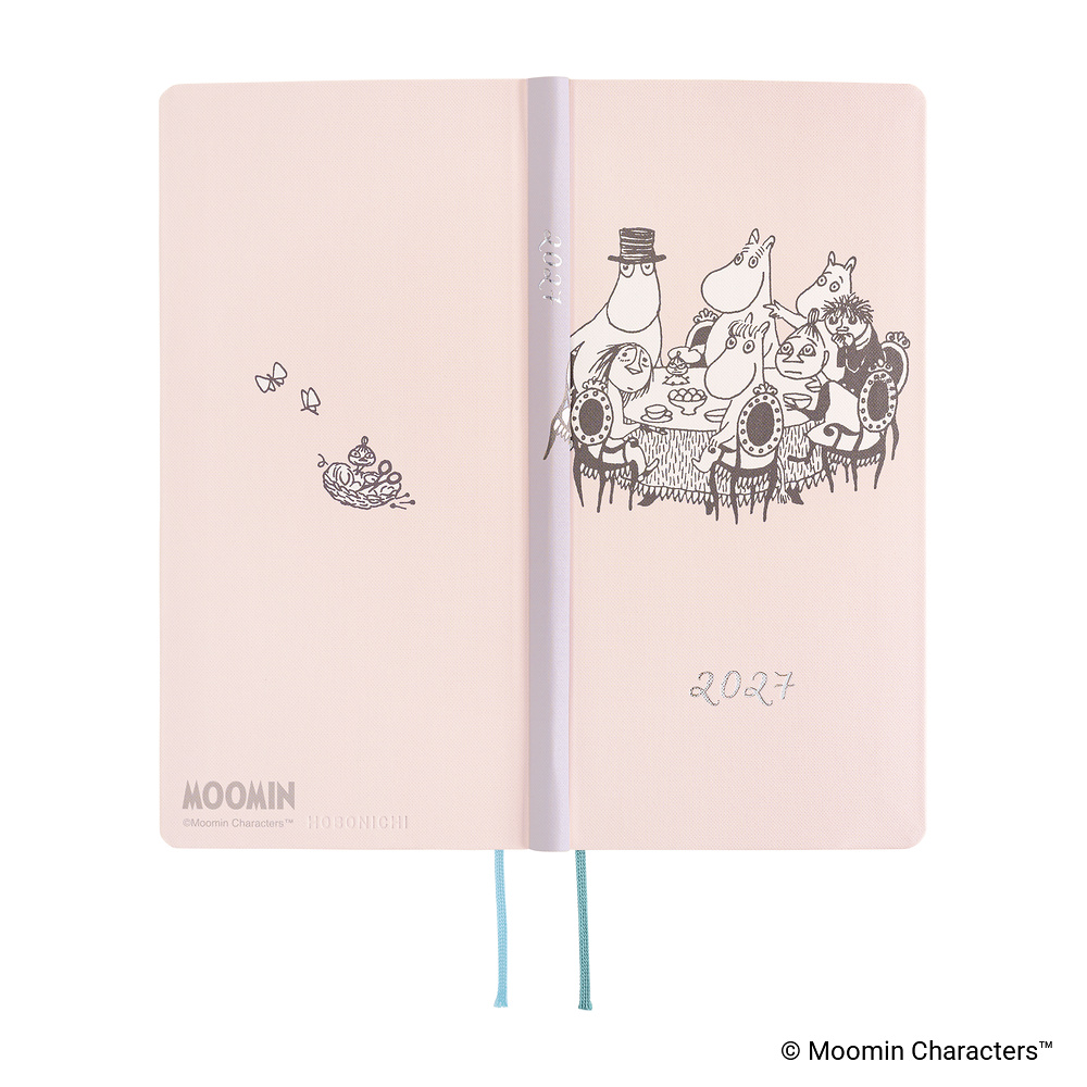 Weeks 2027 japanisch – Moomin: At the Table | Hobonichi