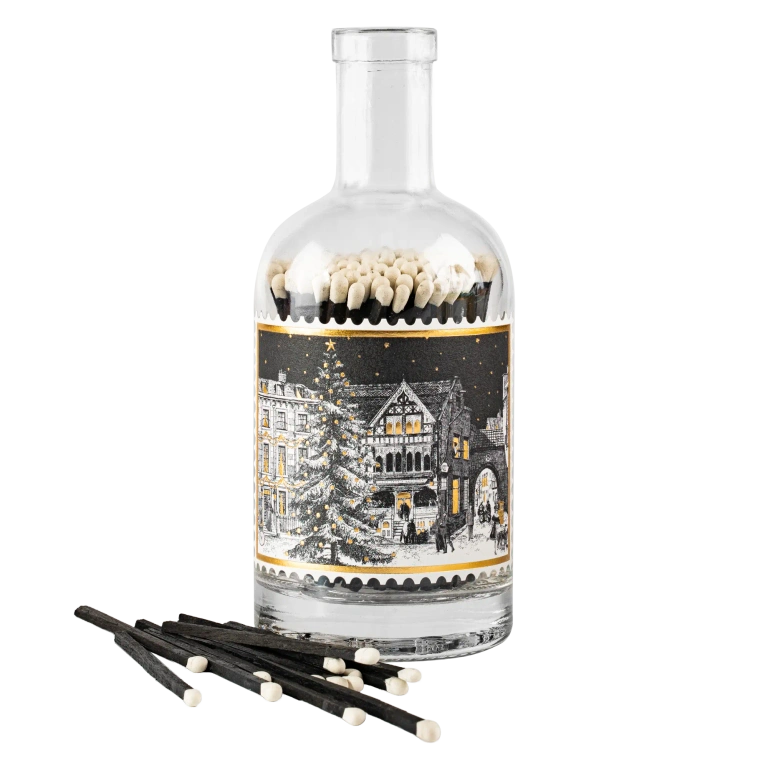 Streichhölzer "Starry Night" im Glas - Streichholzflasche von Archivist