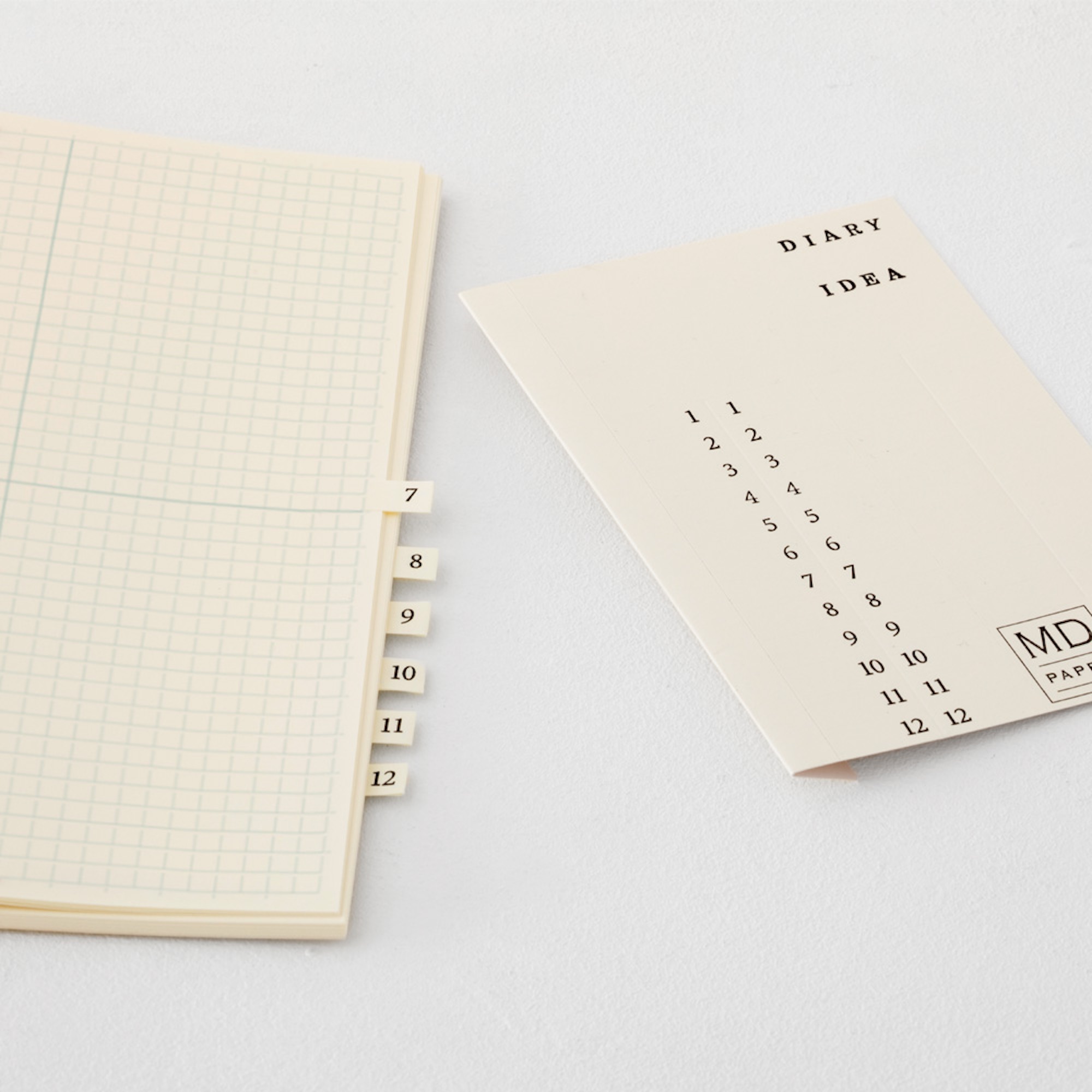 MD Notebook Journal - A5 - Grid Block - Midori Notizbuch