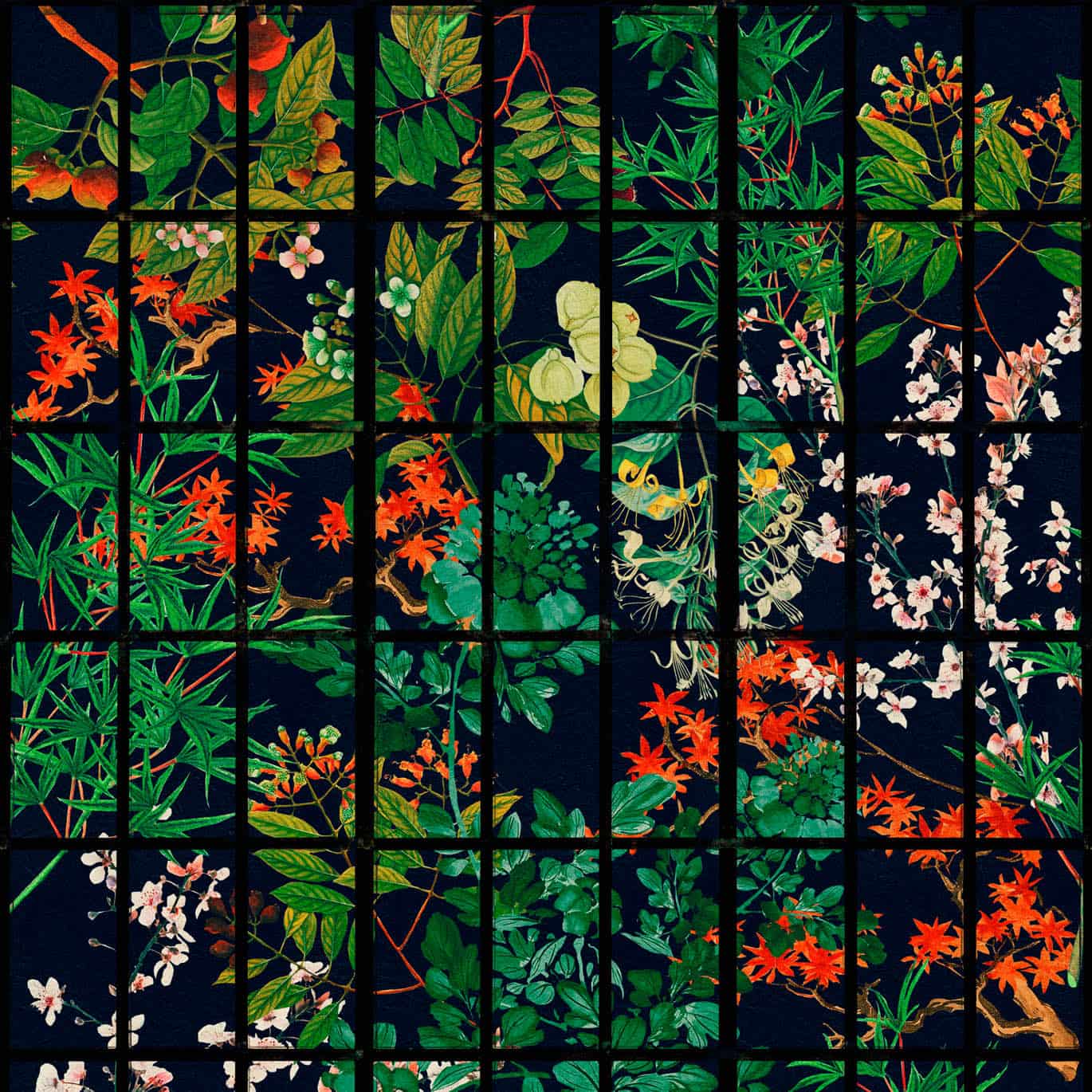 Tapete JAPANESE GARDEN by Night-WP20341-MINDTHEGAP-MIND THE GAP Tapete JAPANESE GARDEN by Night von MINDTHEGAP aus der Kategorie MIND THE GAP mit der Artikelnummer WP20341