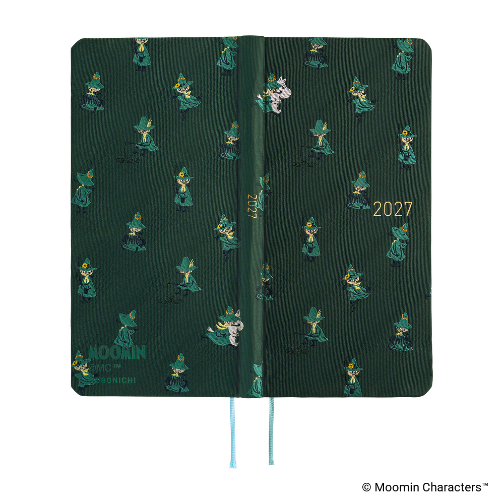 Weeks 2027 japanisch – Moomin: A Day in the Life of Snufkin | Hobonichi
