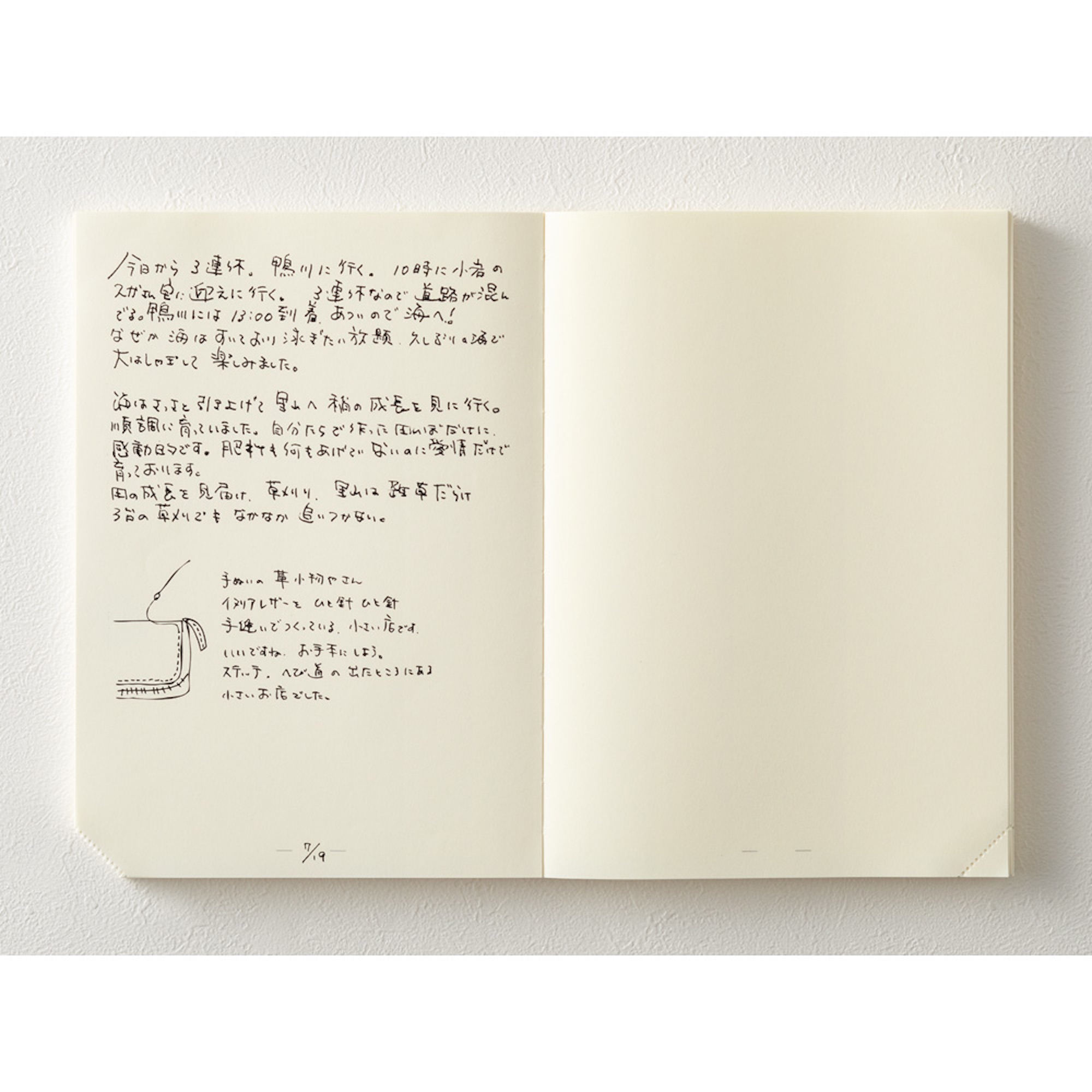 MD Notebook Journal - A5 - Codex 1 Day 1 Page - blanko / blank - Midori Notizbuch-15312006-Midori Japan-MD Journal MD Notebook Journal - A5 - Codex 1 Day 1 Page - blanko / blank - Midori Notizbuch von Midori Japan aus der Kategorie MD Journal mit der Artikelnummer 15312006