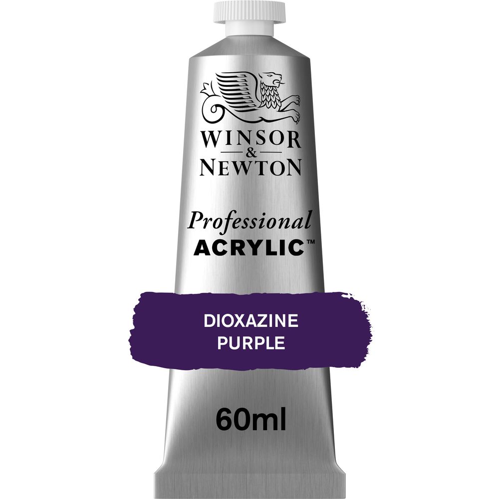 229 - Dioxazine Purple - 60ml Professional Acrylic von Winsor&Newton - S3