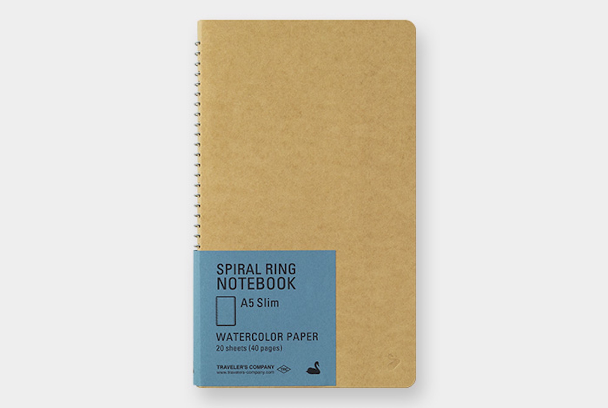 Spiral-Notizbuch - Aquarellpapier - A5 - TRAVELER'S COMPANY-15247006-TRAVELER'S COMPANY JAPAN-Spiral Ring Notebooks Spiral-Notizbuch - Aquarellpapier - A5 - TRAVELER'S COMPANY von TRAVELER'S COMPANY JAPAN aus der Kategorie Spiral Ring Notebooks mit der Artikelnummer 15247006