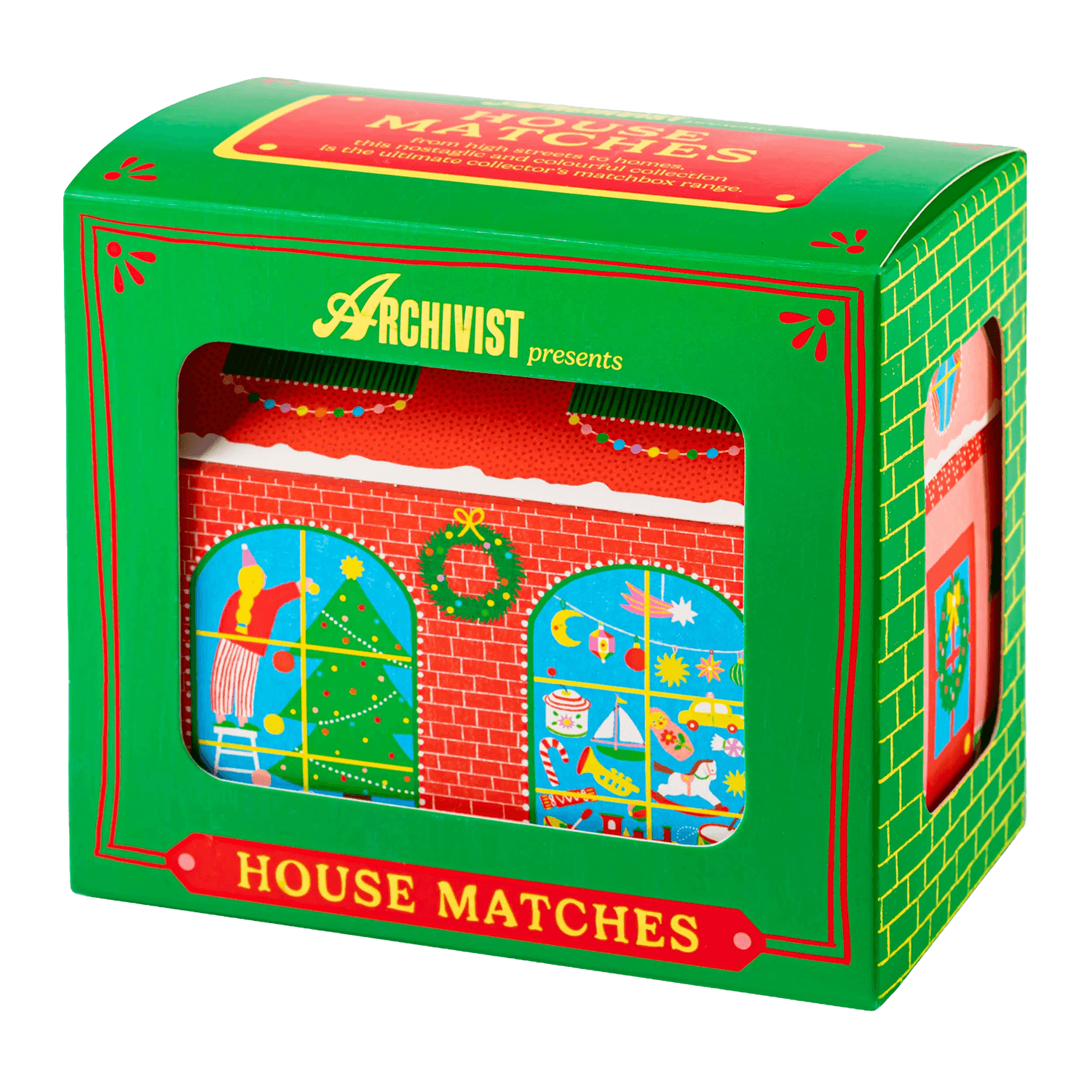 Streichhölzer "Christmas House"