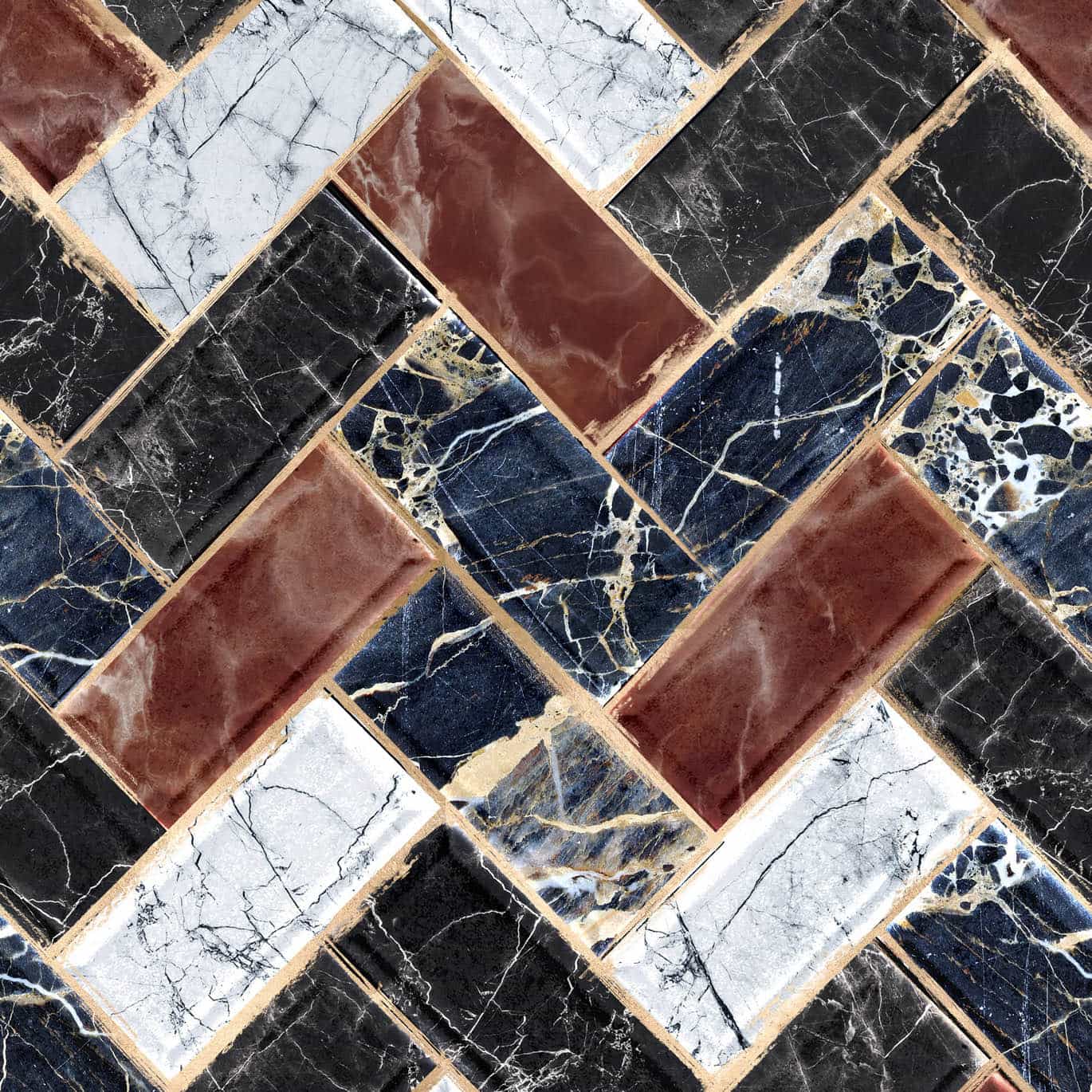 Tapete HERRINGBONE - Mindthegap von MINDTHEGAP aus der Kategorie MIND THE GAP mit der Artikelnummer WP20349