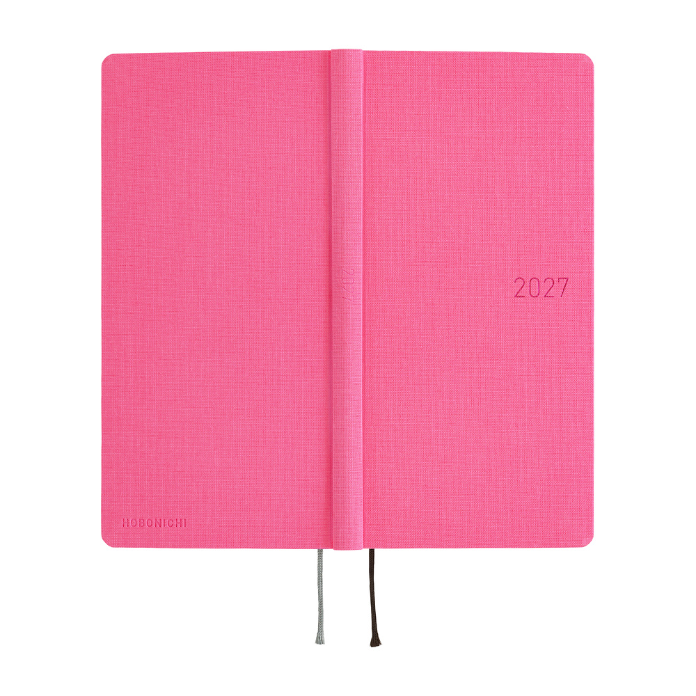 Weeks 2027 englisch – Colors: Pink Sapphire | Hobonichi