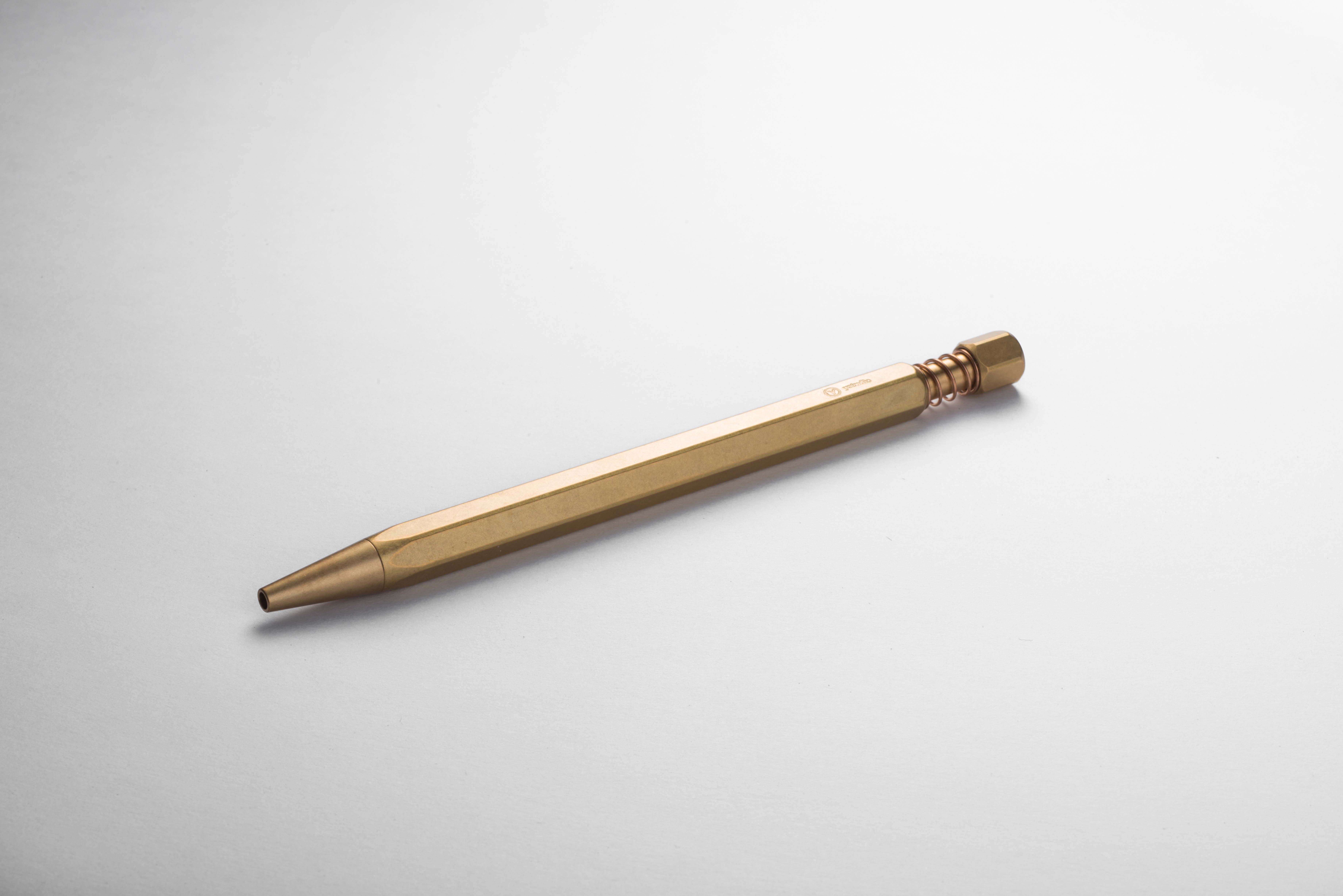 Classic Revolve Ballpoint Pen Spring - Kugelschreiber - Brass / Messing