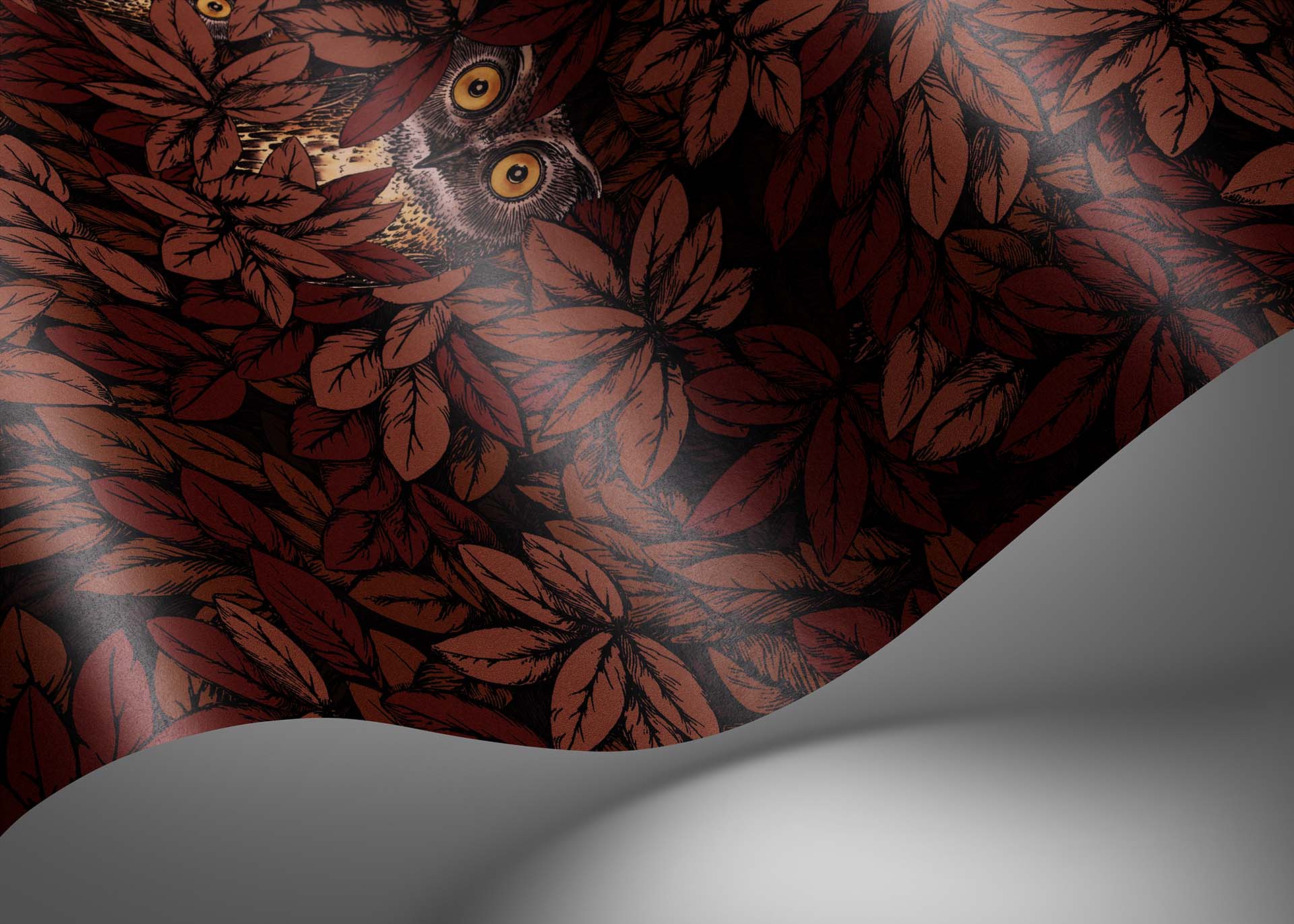 Foglie e Civette Tapete - 123/11055 - Autumnal Leaves - Cole&Son - Fornasetti Senza Tempo II-123-11055-Cole&Son-Fornasetti Senza Tempo II Foglie e Civette Tapete - 123/11055 - Autumnal Leaves - Cole&Son - Fornasetti Senza Tempo II von Cole&Son aus der Kategorie Fornasetti Senza Tempo II mit der Artikelnummer 123-11055