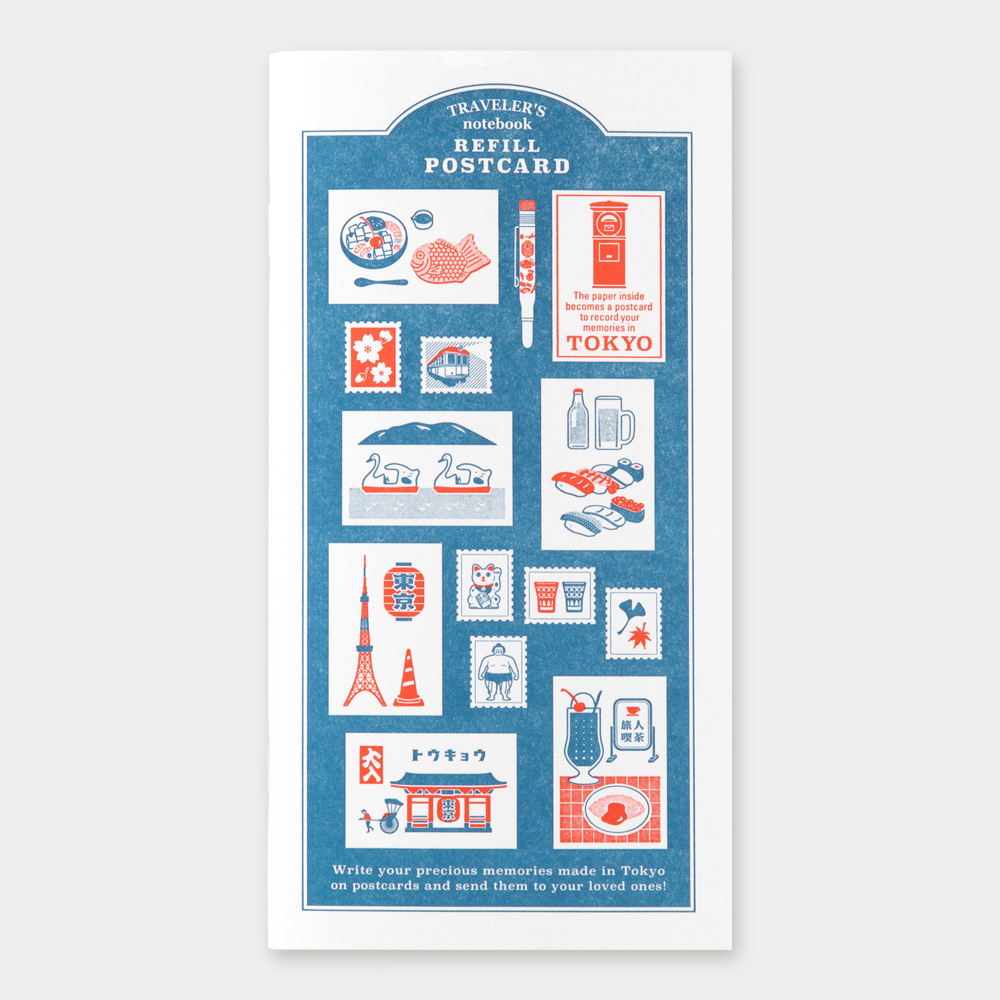 TRAVELER'S Notebook TOKYO Refill Postcard-14480006-TRAVELER'S COMPANY JAPAN-Limited Editionen und Raritäten TRAVELER'S Notebook TOKYO Refill Postcard von TRAVELER'S COMPANY JAPAN aus der Kategorie Limited Editionen und Raritäten mit der Artikelnummer 14480006