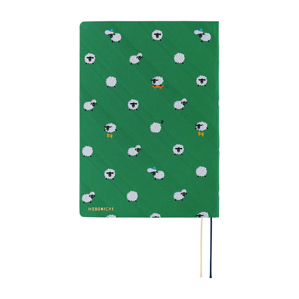 HON A5 2027 englisch – Bow & Tie: Sheep Sheep Sheep | Hobonichi