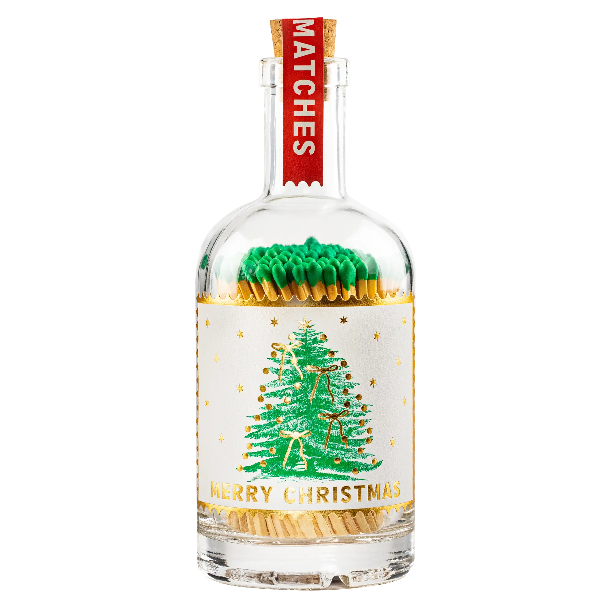 Streichhölzer "Christmas Tree" im Glas - Streichholzflasche von Archivist