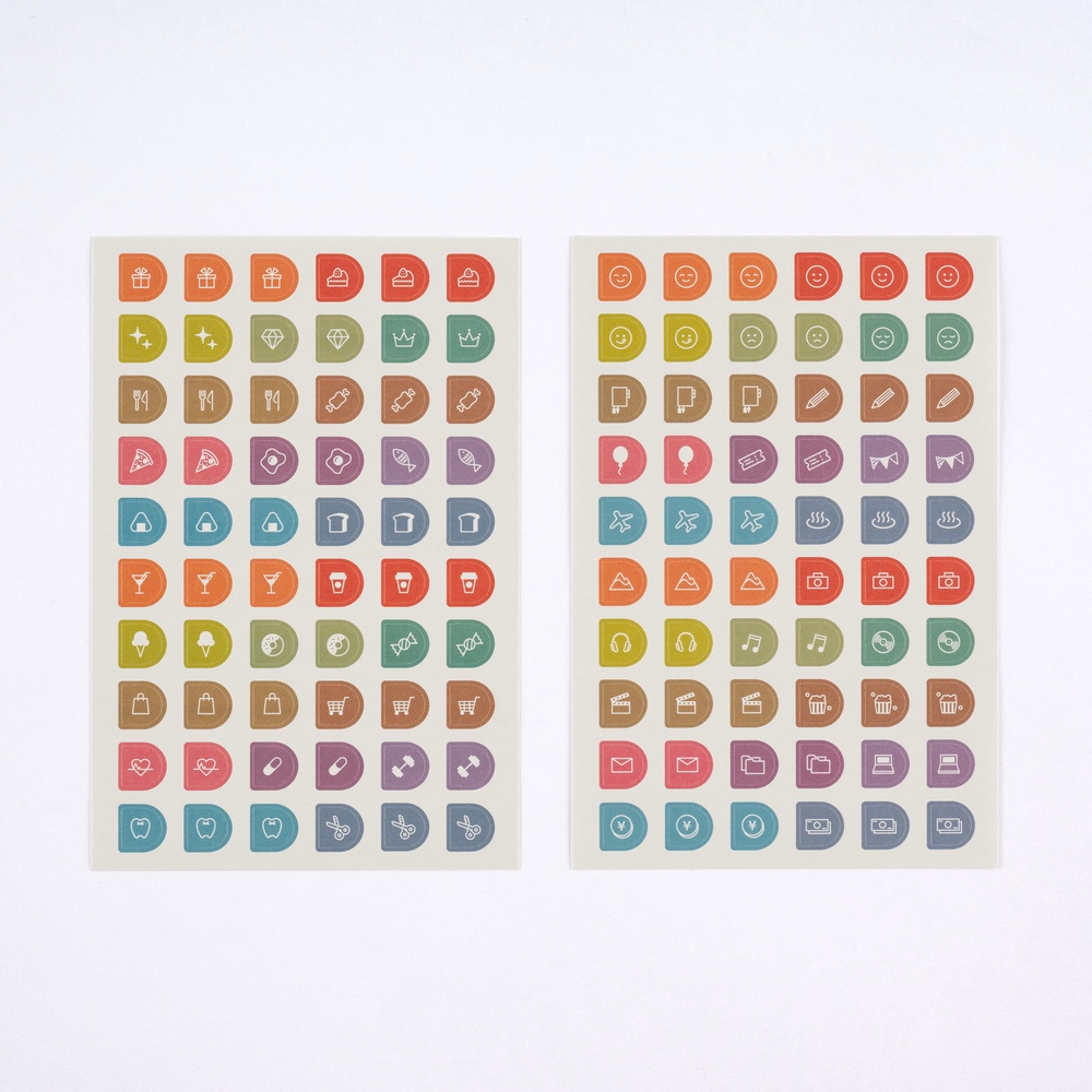 Sticker-Set – TSUKI no IRO: Schedule | Hobonichi