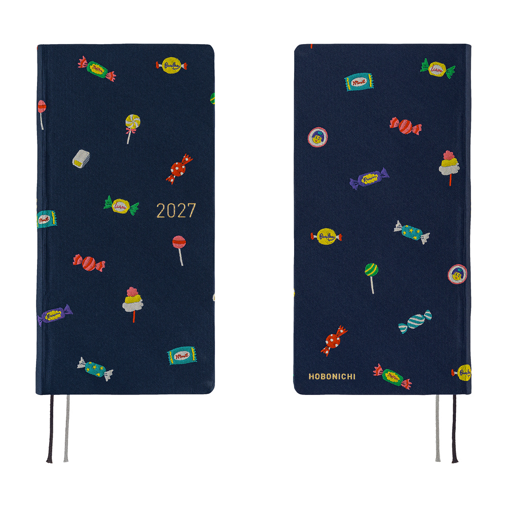 Weeks MEGA 2027 englisch – Bow & Tie: Candy Dream | Hobonichi