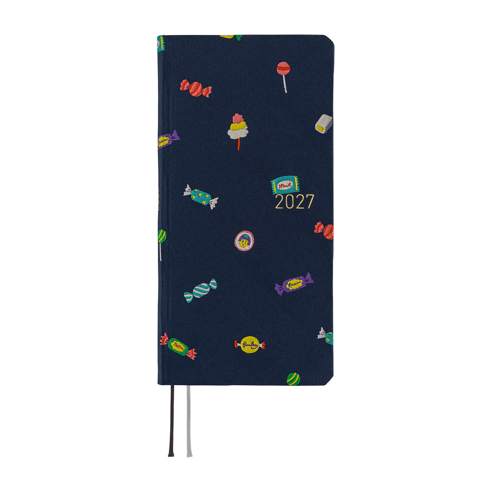 Weeks 2027 englisch – Bow & Tie: Candy Dream | Hobonichi