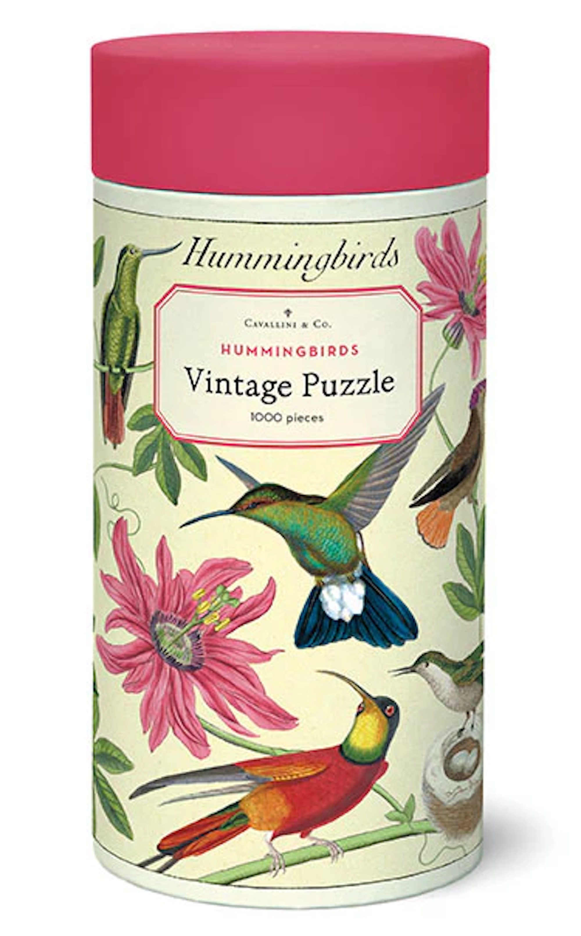 Hummingbirds - Vintage Puzzle von Cavallini - 1.000 Teile Hummingbirds - Vintage Puzzle von Cavallini - 1.000 Teile