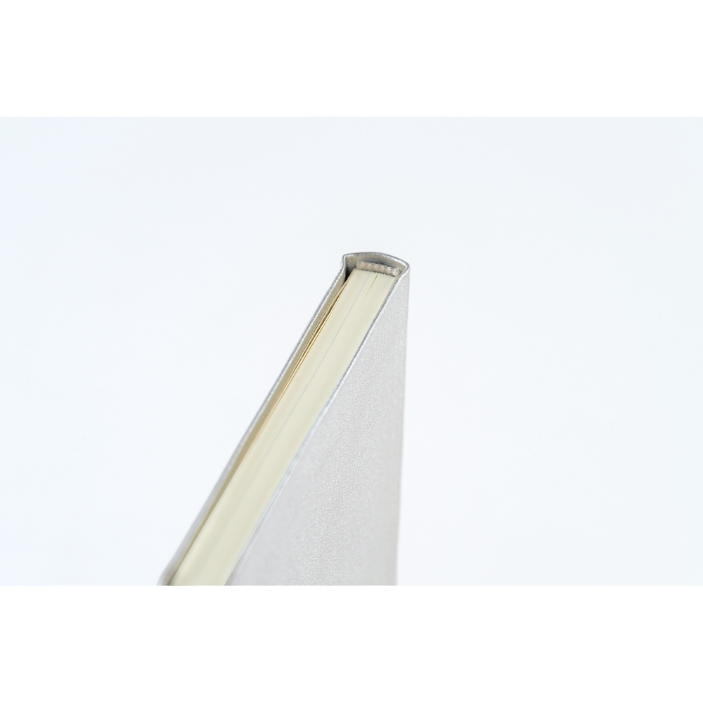Weeks 2027 englisch – Leather: Noble Silver | Hobonichi