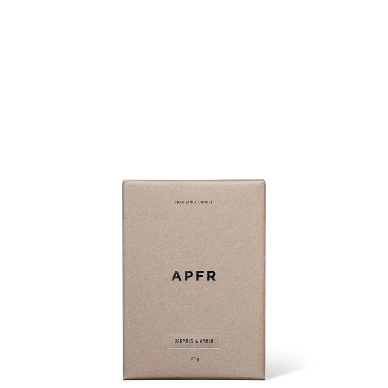 Duftkerze "Oakmoss & Amber" - APFR Apotheke Fragrance Japan