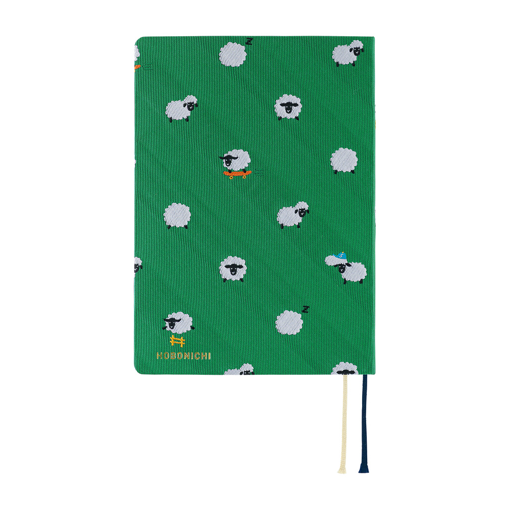 HON A6 2027 englisch – Bow & Tie: Sheep Sheep Sheep | Hobonichi