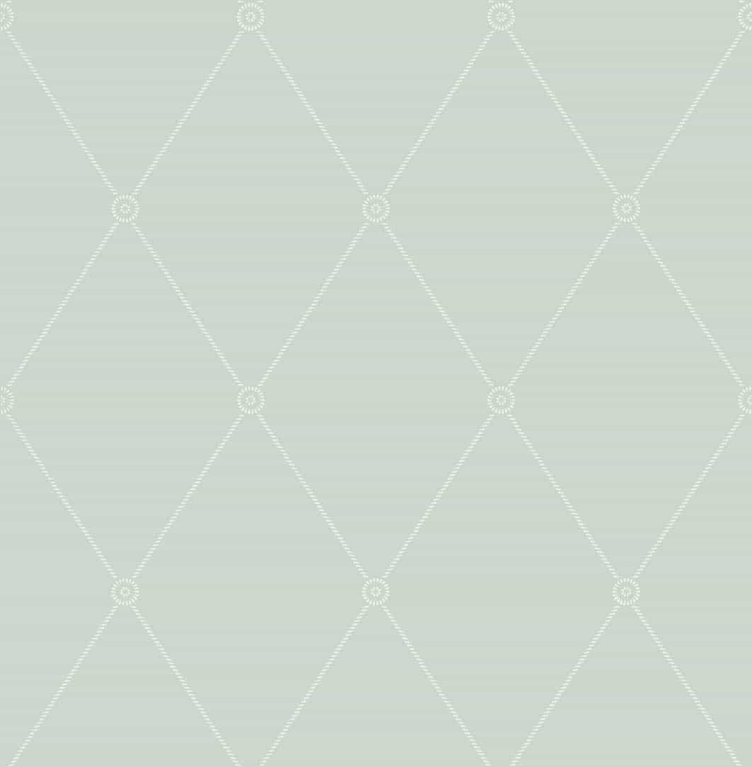 Large Georgian Rope Trellis Tapete - 100/13066 - Cole&Son - Archive Anthology von Cole&Son aus der Kategorie Archive Anthology mit der Artikelnummer 100-13066