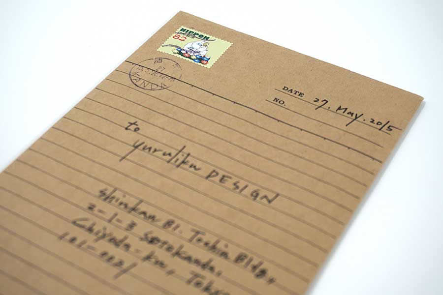 Ruled Envelope - Medium - Kraftpapier Umschläge von Yuruliku