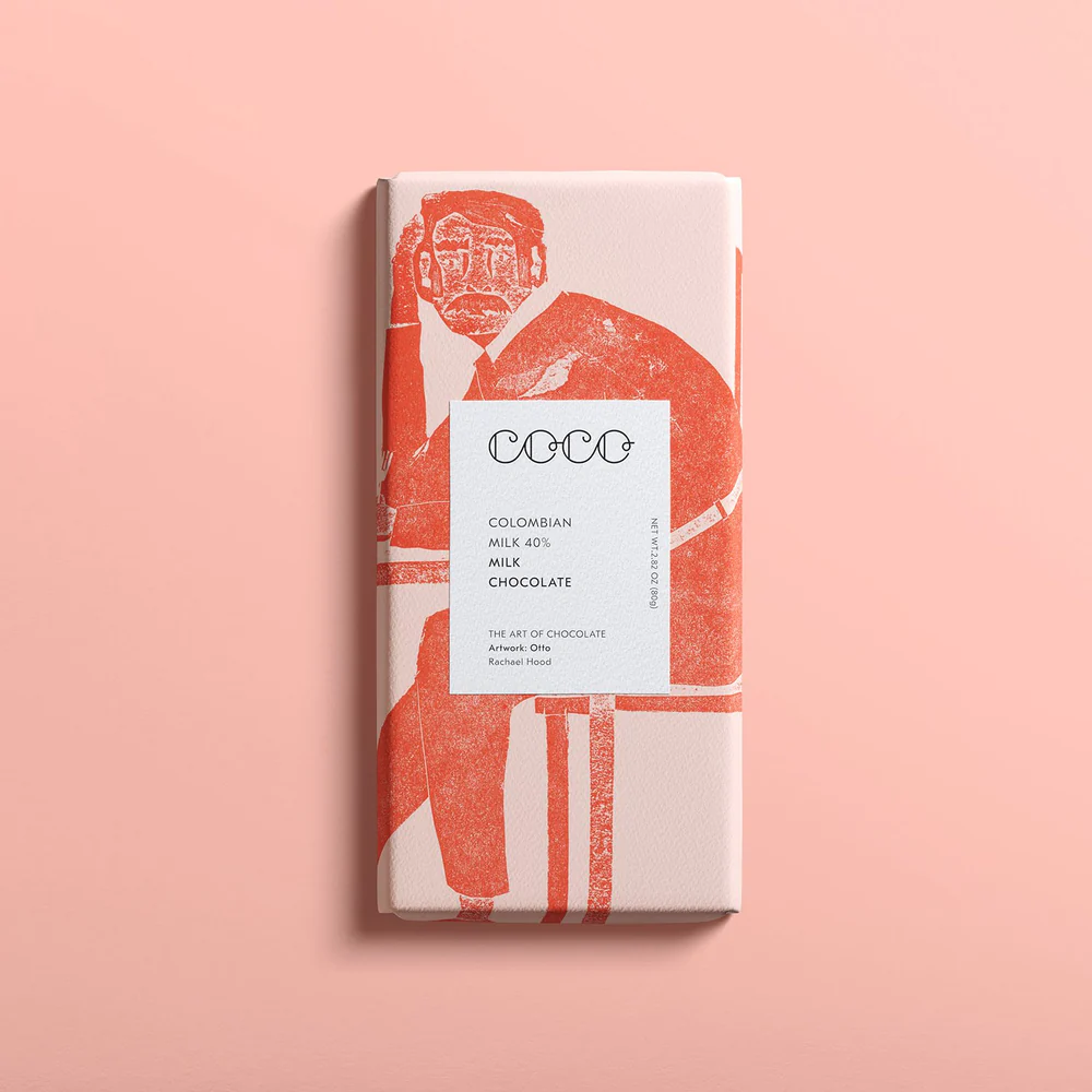 Tafel Schokolade - Colombian Milk 40% von Coco Chocolatier aus der Kategorie Coco Chocolatier mit der Artikelnummer 463246